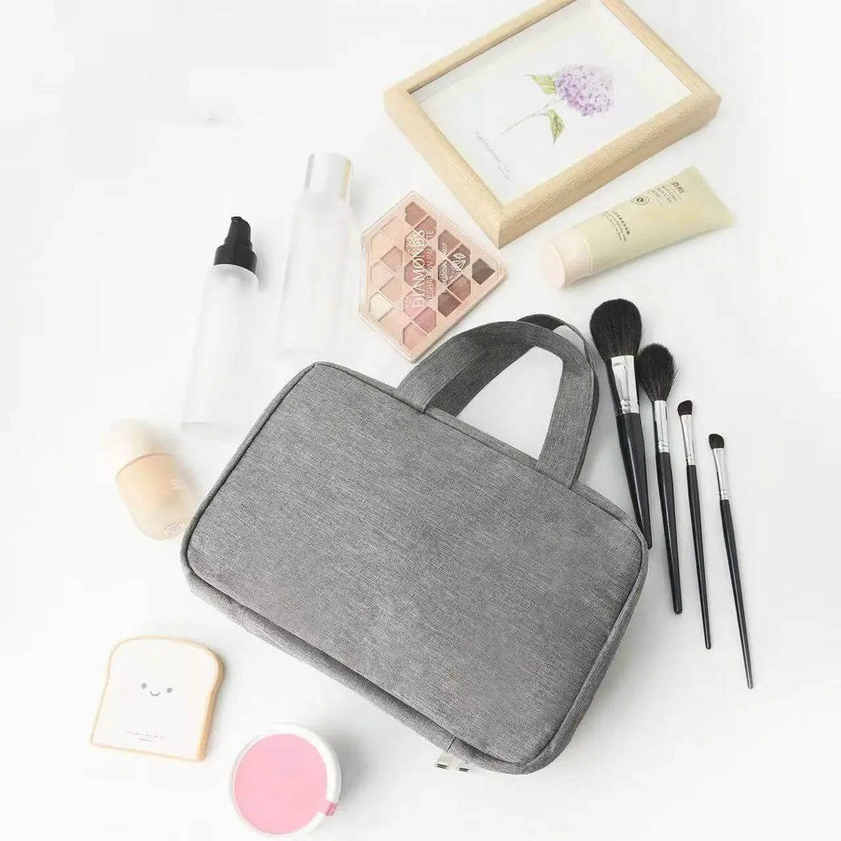 Travel Hanging Toiletry Bag | Waterproof Cosmetic Organizer