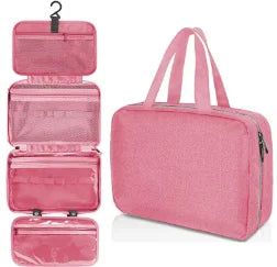 Travel Hanging Toiletry Bag | Waterproof Cosmetic Organizer