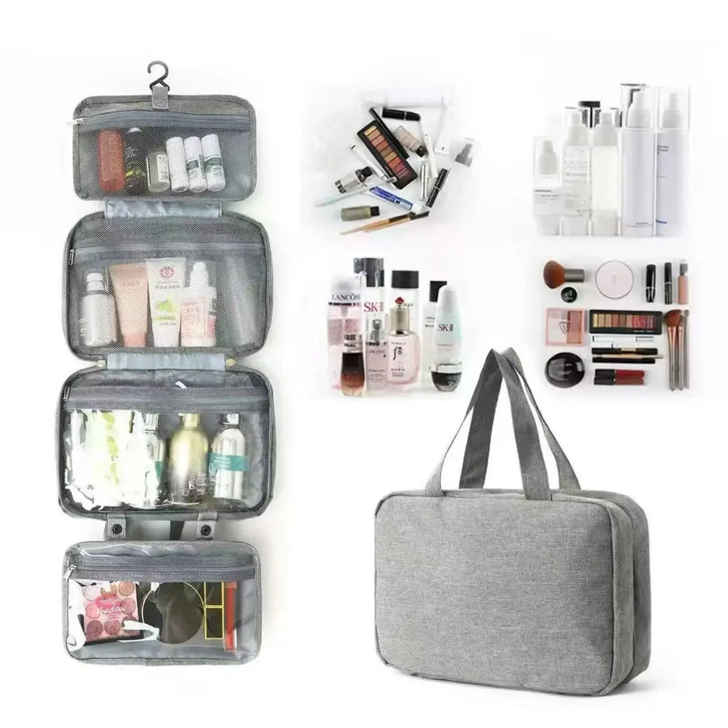 Travel Hanging Toiletry Bag | Waterproof Cosmetic Organizer