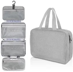 Travel Hanging Toiletry Bag | Waterproof Cosmetic Organizer
